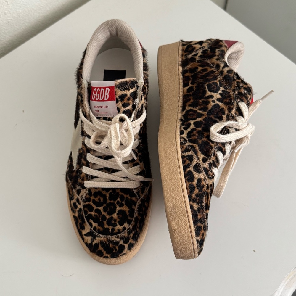 Golden Goose Ball Star Genuine Calf Hair Sneaker (Women) - Picture 4 of 16